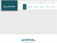 Tablet Screenshot of layrton.com